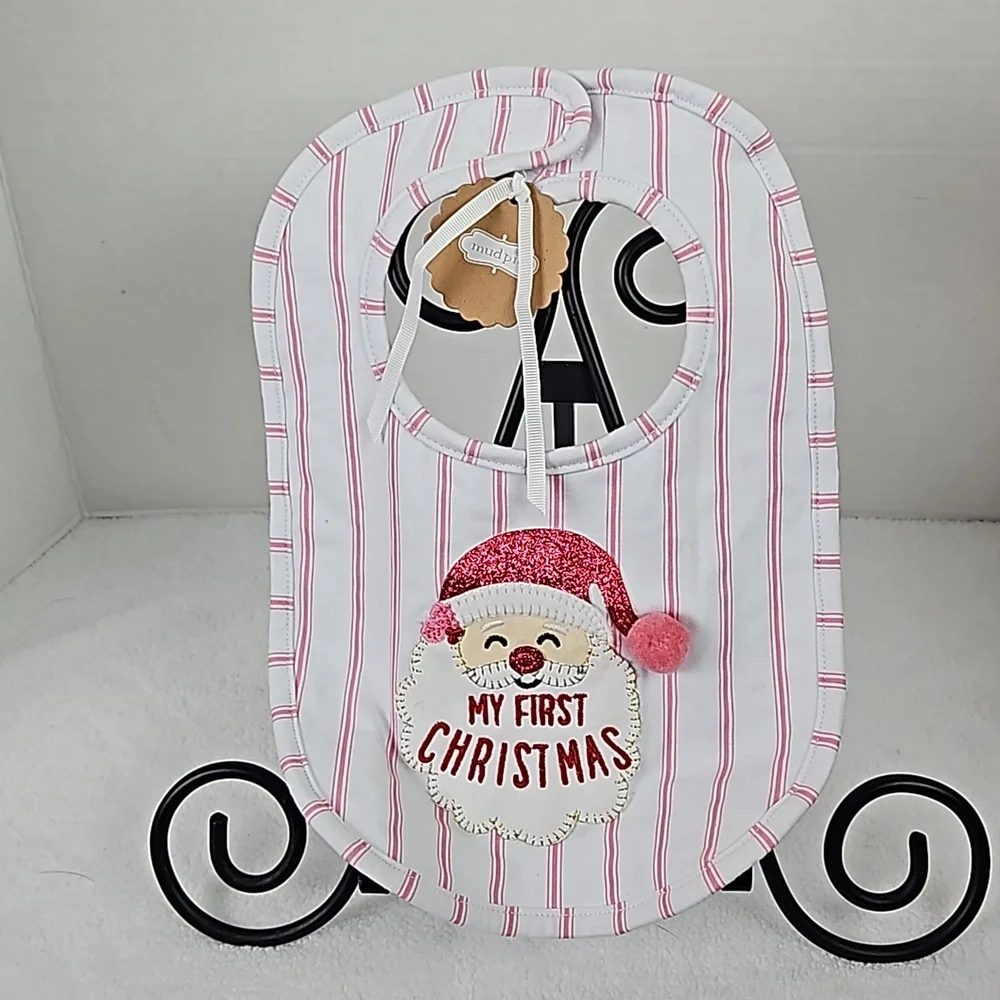 Mud Pie NWT White Pink